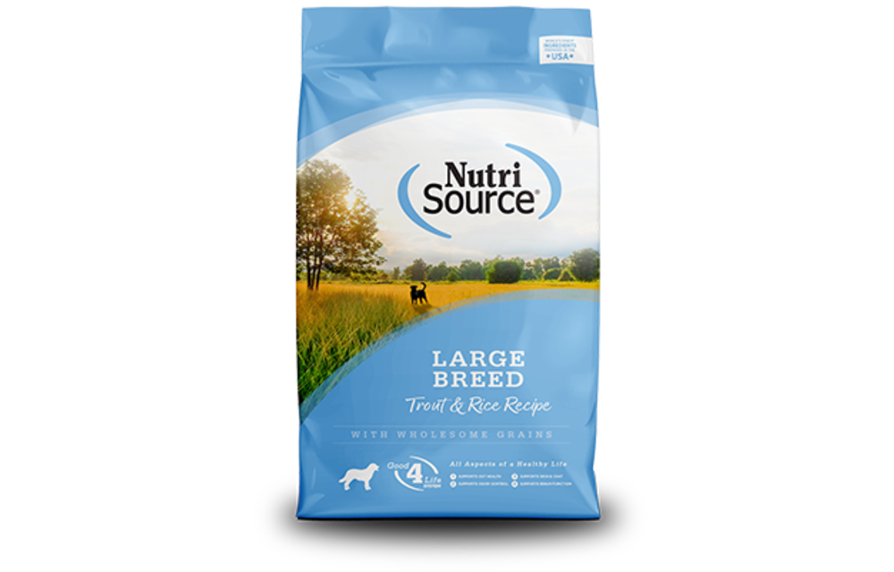 Nutrisource Large Breed Trout & Rice