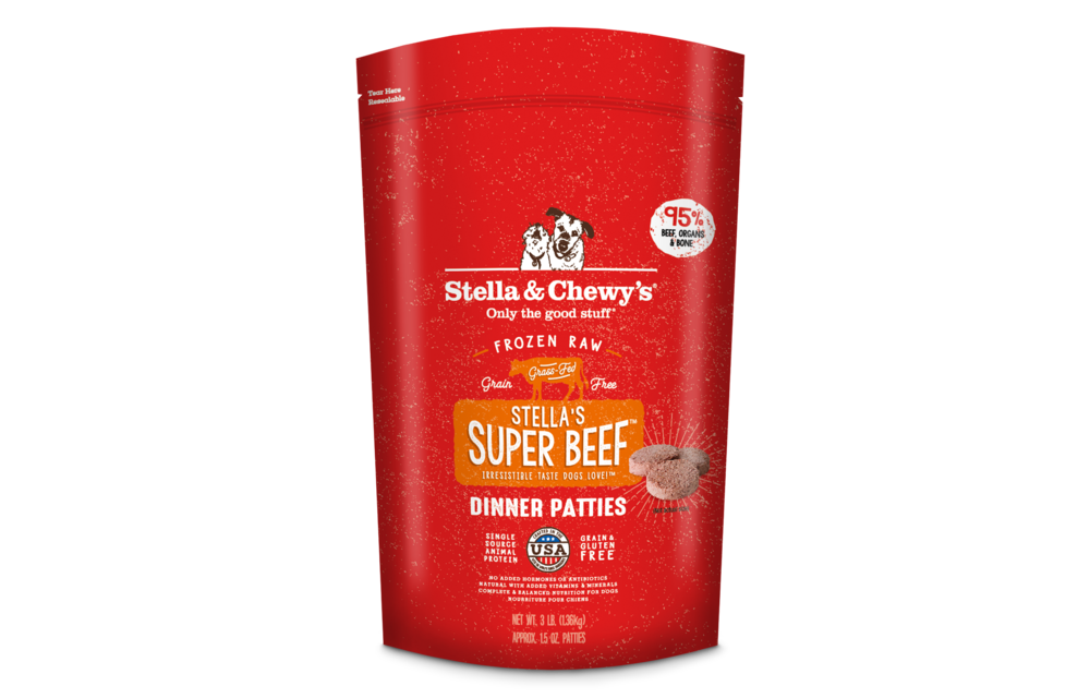Stella & Chewys Frozen Beef Patties