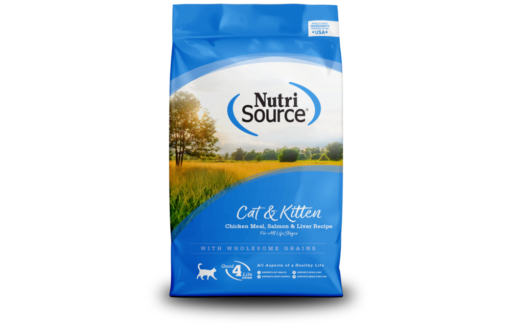 Nutrisource Cat & Kitten Chicken Salmon & Liver 6.6lb