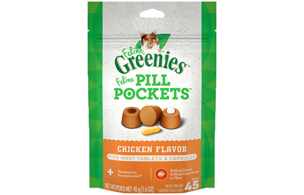 Greenies Feline Pill Pockets Chicken