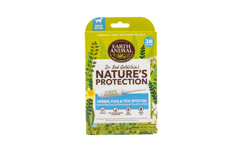Earth Animal Nature's Protection Flea & Tick Spot Treatment