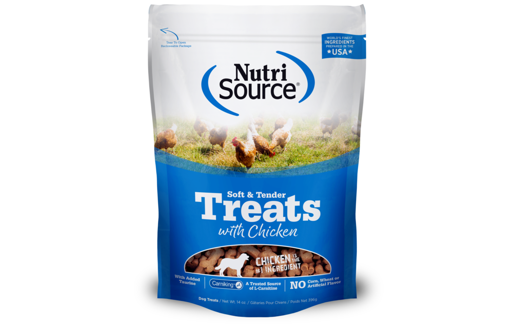 Nutrisource Soft & Tender Chicken Treats 6oz