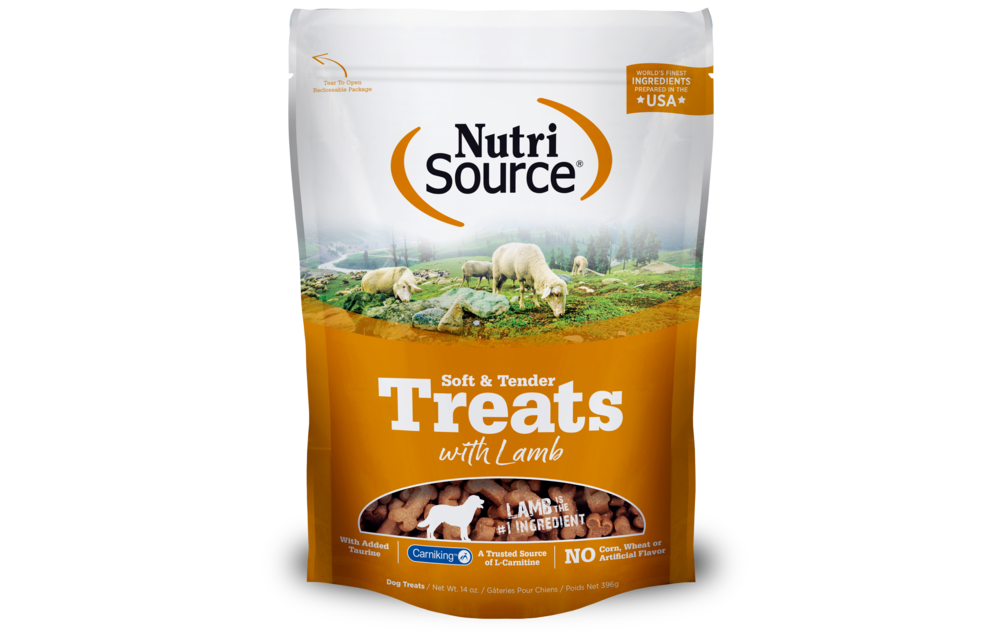 Nutrisource Soft & Tender Lamb Treats 6oz