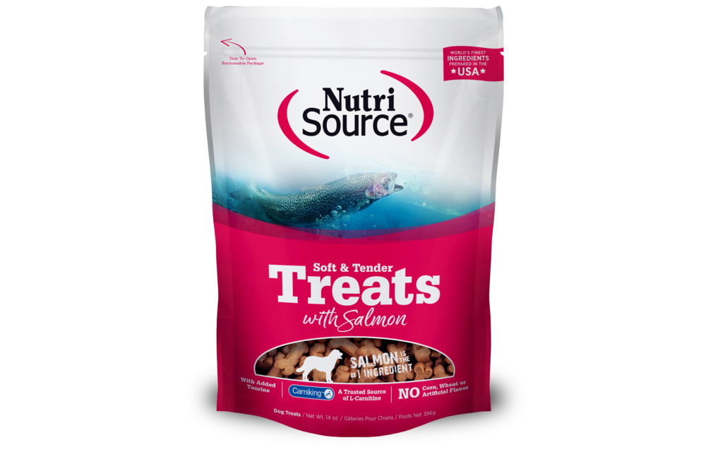 Nutrisource Soft & Tender Salmon Treats 6oz