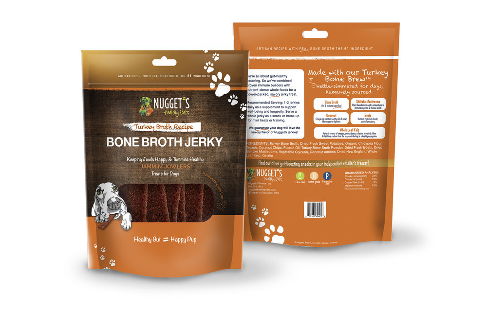 Nuggets Healthy Eats Bone Broth Jerky Turkey