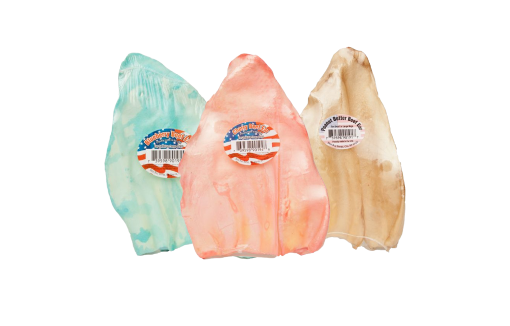 Cow Ears 3pk Various Flavors