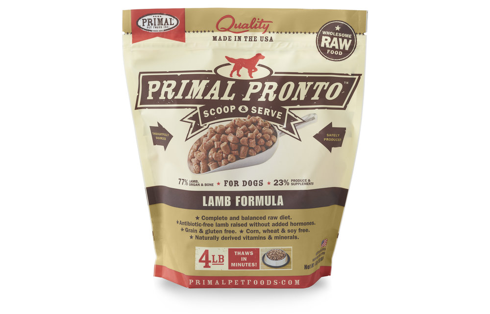 Primal Lamb Pronto 4lb