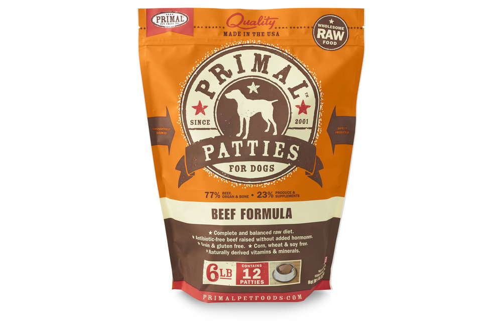 Primal Beef Patties 6lb
