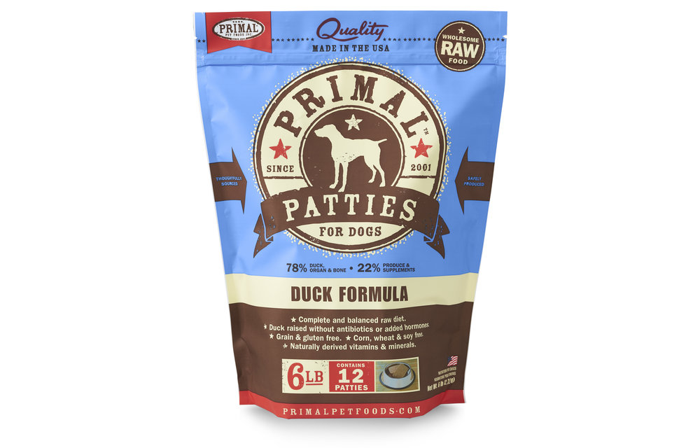Primal Duck Patties 6lb