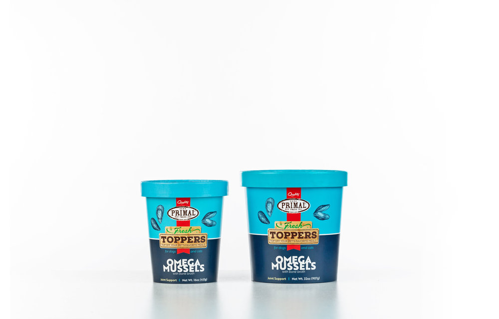 Primal Fresh Topper Omega Mussel
