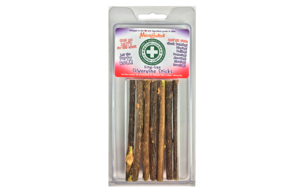 Meowijuana Silvervine Stick 6pk