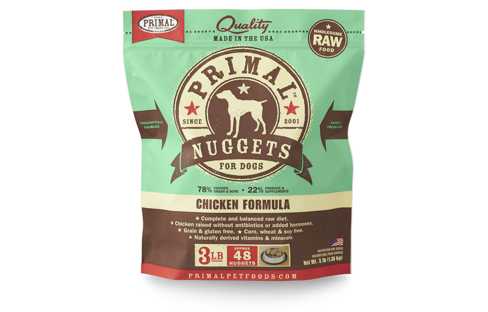 Primal Chicken Nuggets 3lb