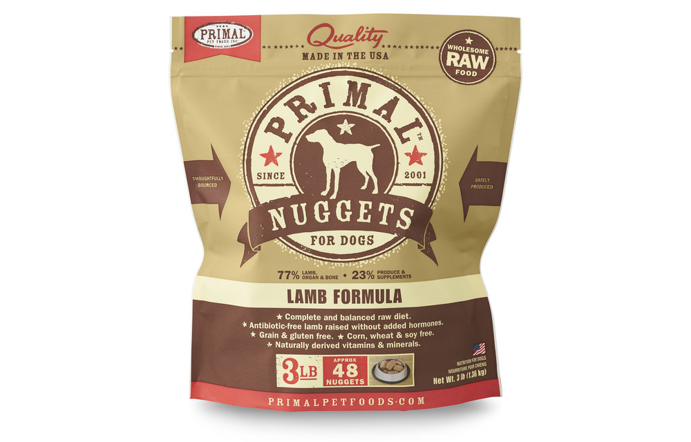 Primal Lamb Nuggets 3lb