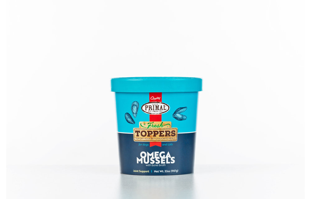 Primal Fresh Topper Omega Mussel