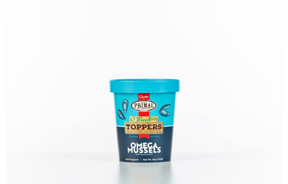Primal Fresh Topper Omega Mussel