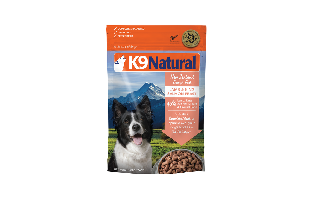 K9 Naturals Freeze-Dried Lamb Salmon
