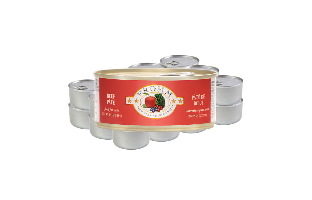 Fromm Cat Beef Pate 12x5.5oz