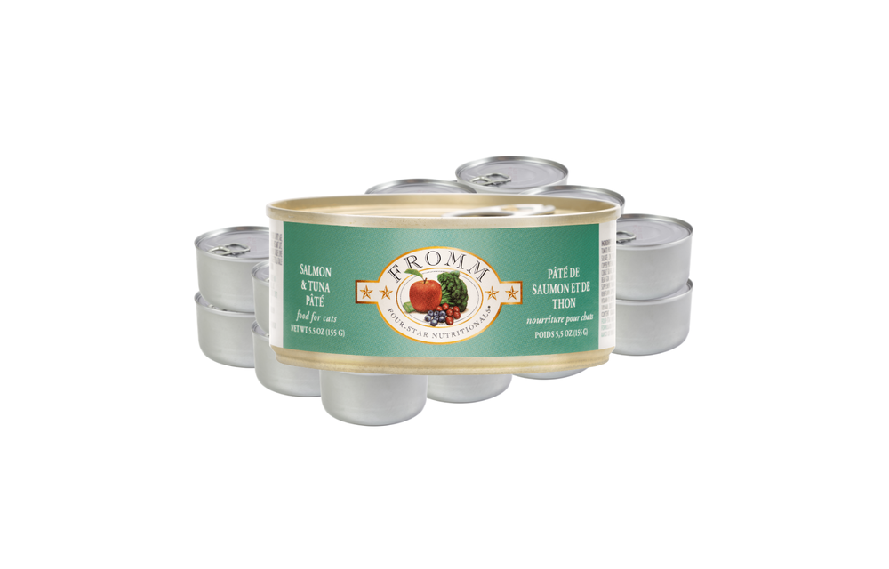 Fromm Cat Salmon & Tuna Pate 12x5.5oz