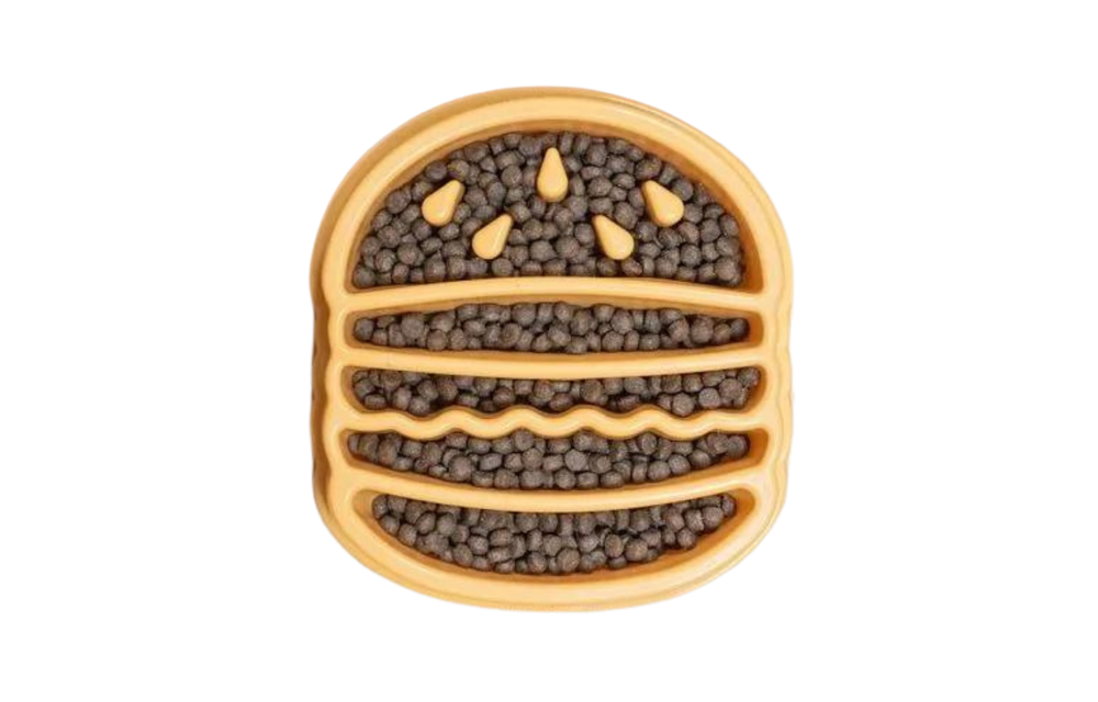 Zippy Paws Happy Bowl Hamburger Slow Feeder