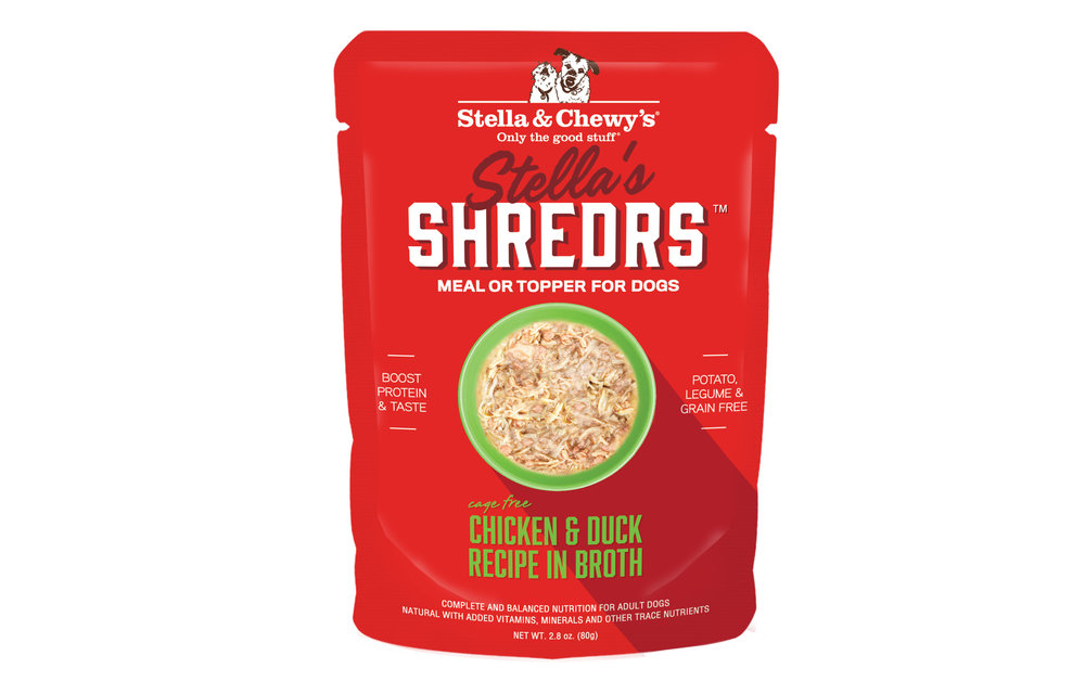 Stella & Chewys Shred Chicken & Duck 2.8oz