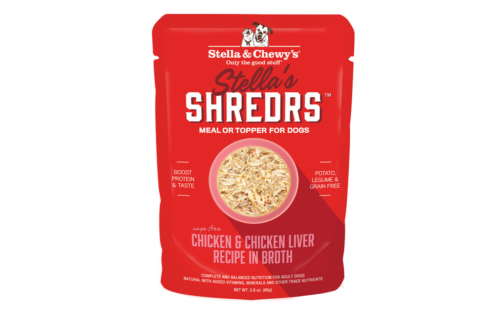 Stella & Chewys Shred Chicken & Chicken Liver 2.8oz