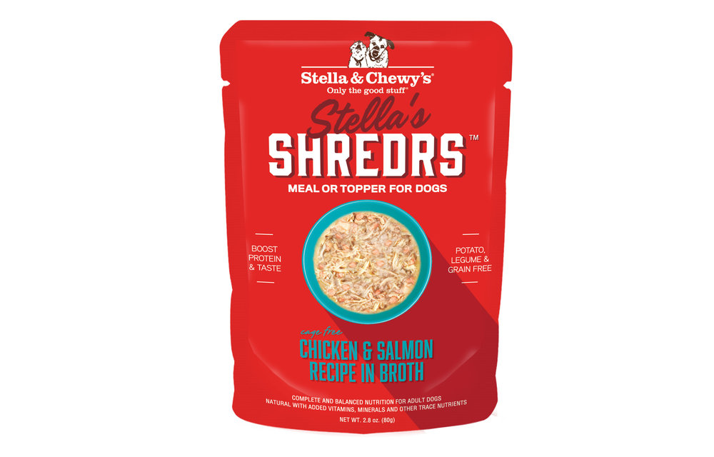 Stella & Chewys Shred Chicken & Salmon 2.8oz