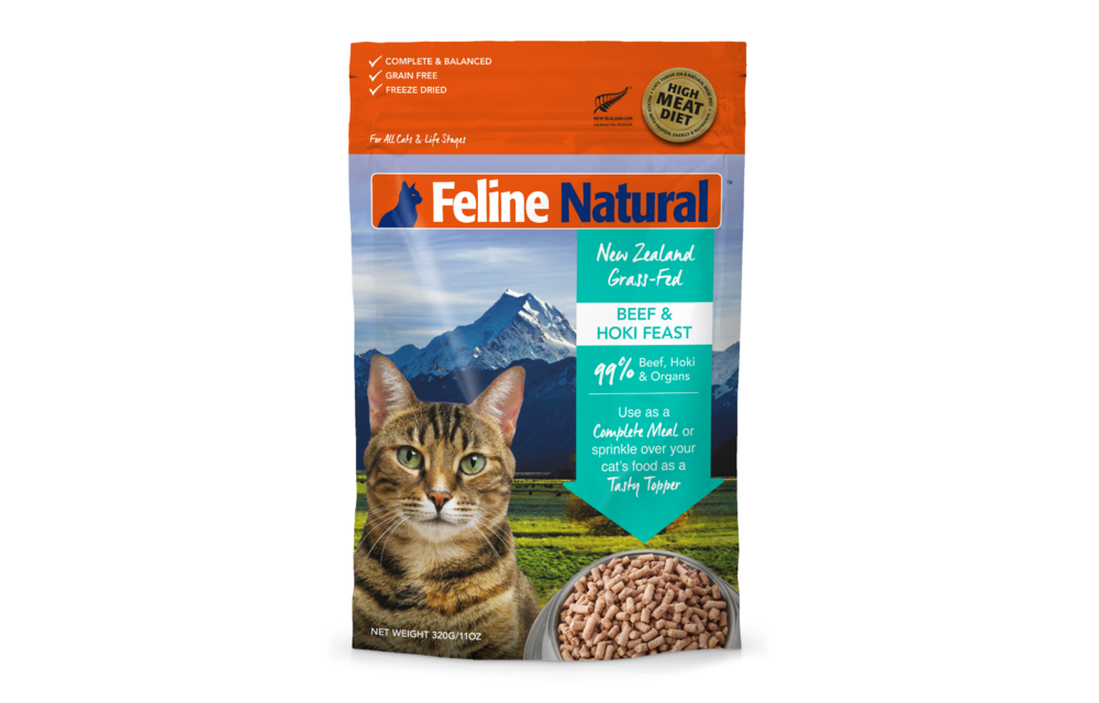 Feline Naturals Cat Freeze-Dried Hoki Beef
