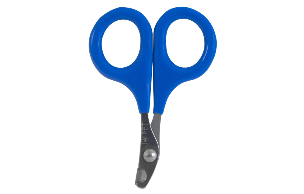 Grip school scissors, blue