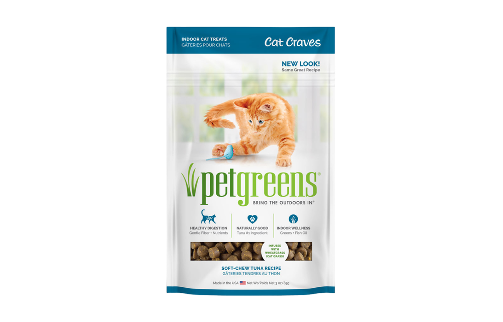 Pet Greens Cat Tuna Semi Moist Treats 3oz