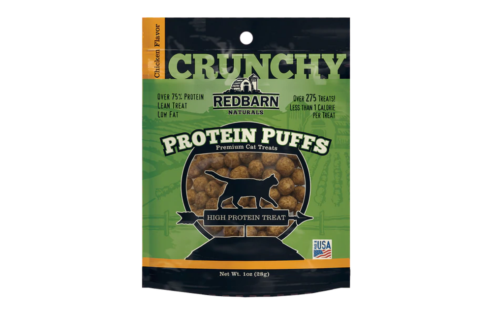 Redbarn Cat Protein Puff Chicken 1oz