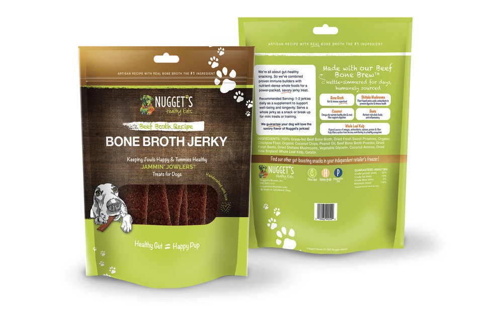 Nuggets Healthy Eats Bone Broth Jerky Beef