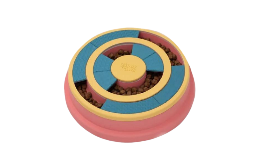 Zippy Paws Wagging Wheel Puzzle Feeder