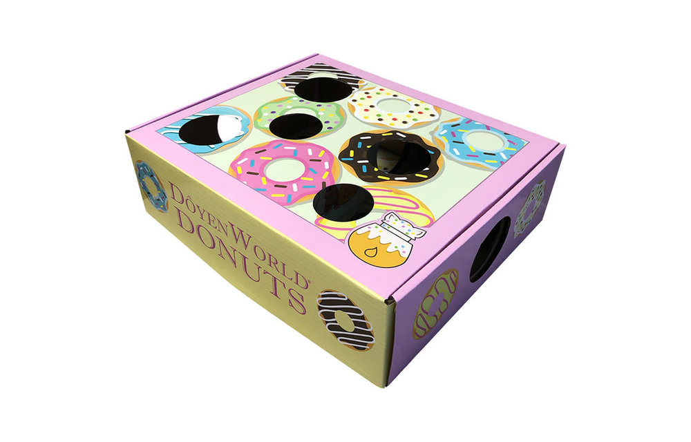 Doyen Cat Donut Puzzle Box