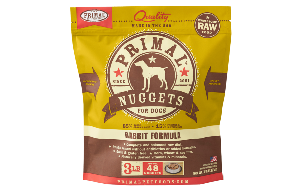 Primal Rabbit Nuggets 3lb