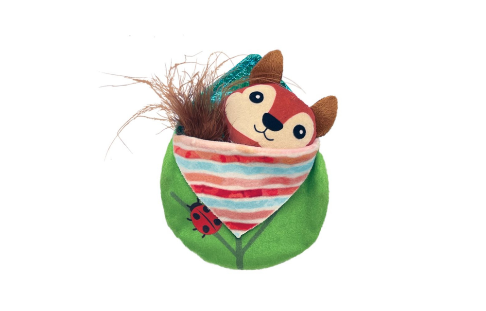 Kong Cat Pull Apartz Tuck Catnip Toy