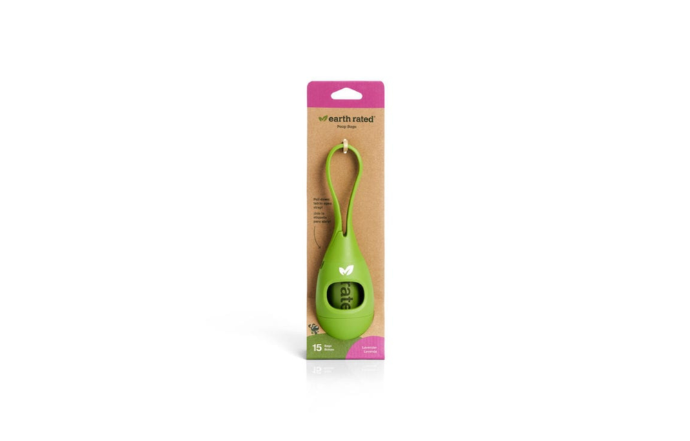 Earth Rated Leash Poop Bag Dispenser Lavendar