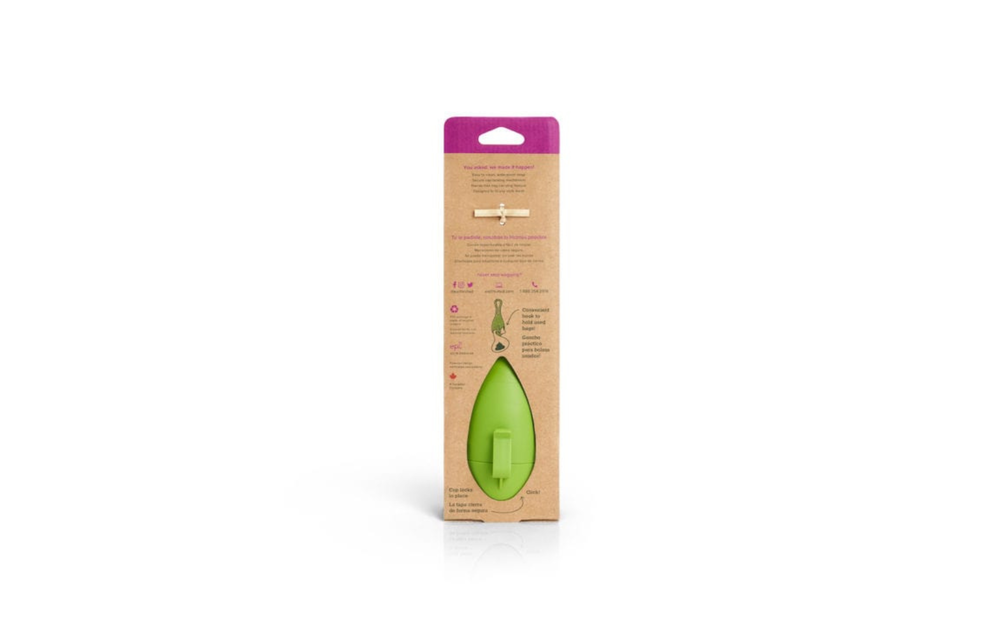 Earth Rated Leash Poop Bag Dispenser Lavendar