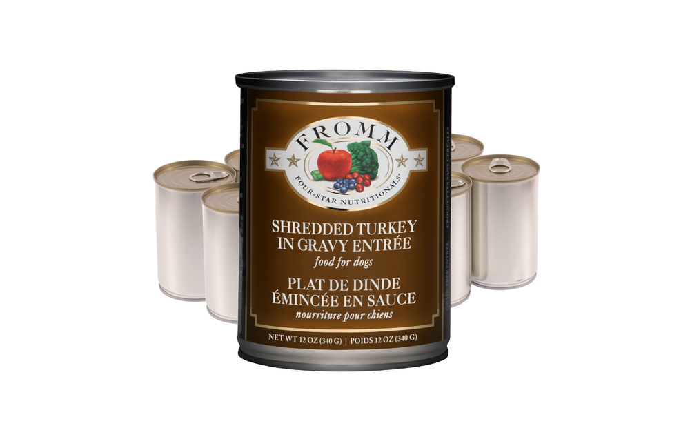 Fromm Shredded Turkey in Gravy 12oz