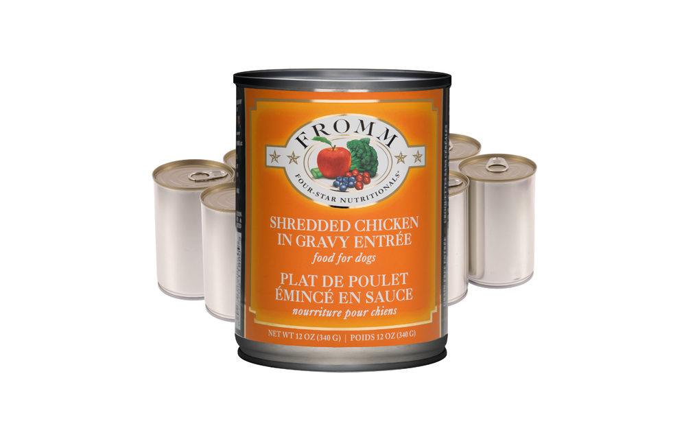 Fromm Shredded Chicken in Gravy 12.2oz