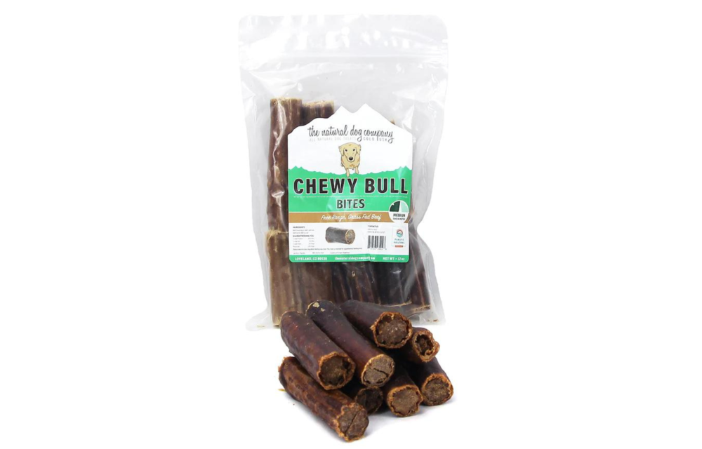Natural Dog Co Chewy Bull Bites 12oz