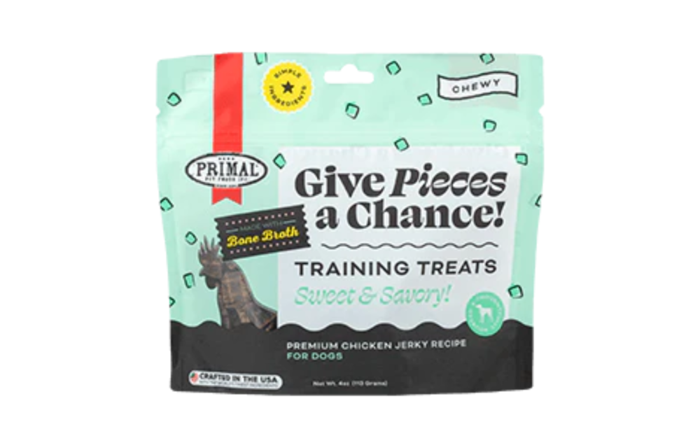 Primal Give Pieces A Chance Chicken Training Treats