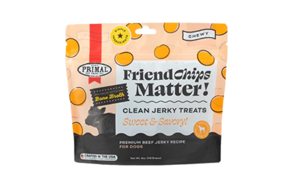 Primal Friend Chips Matter Beef Jerky