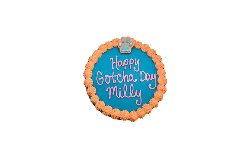 Lucky Dog Personalized Small 6" Round Cake
