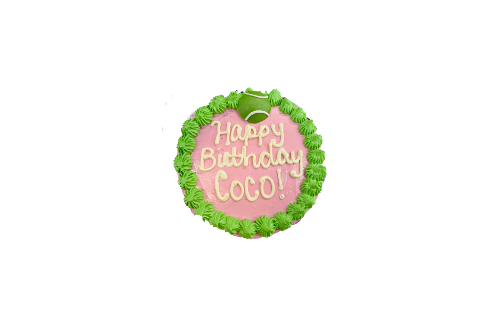 Lucky Dog Personalized Small 6" Round Cake