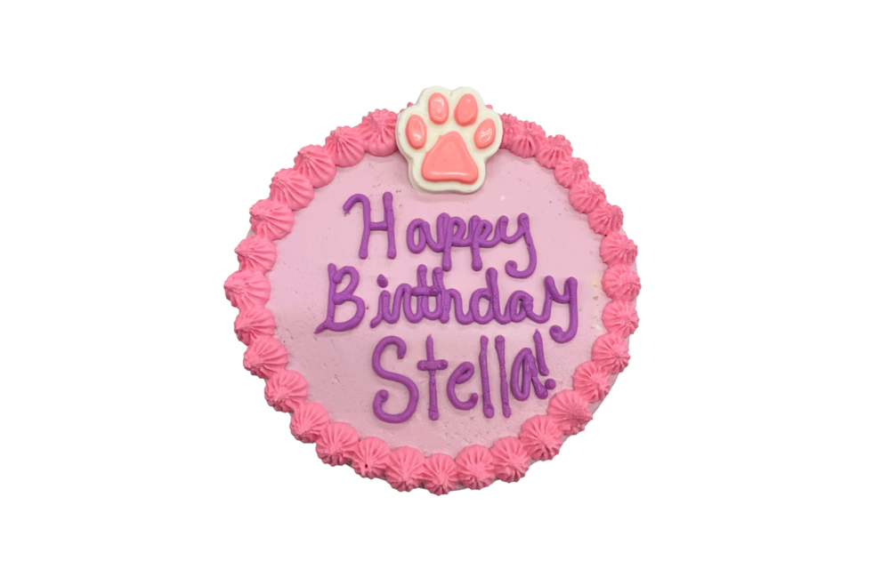 Lucky Dog Personalized Large 9" Round Cake