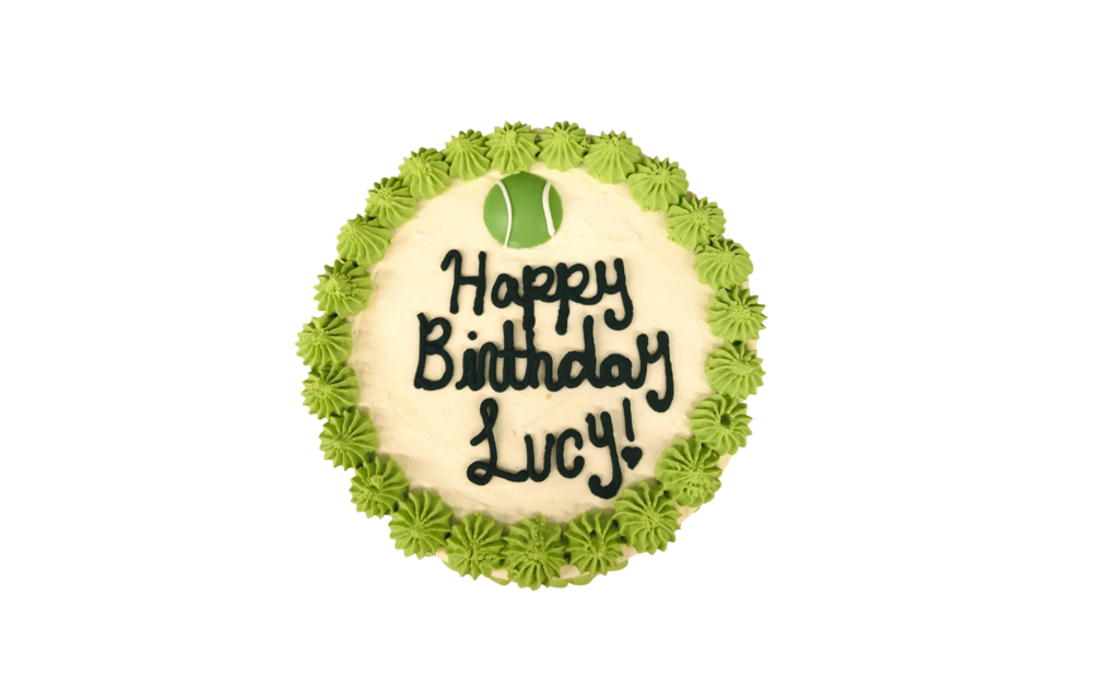 Lucky Dog Personalized Large 9" Round Cake