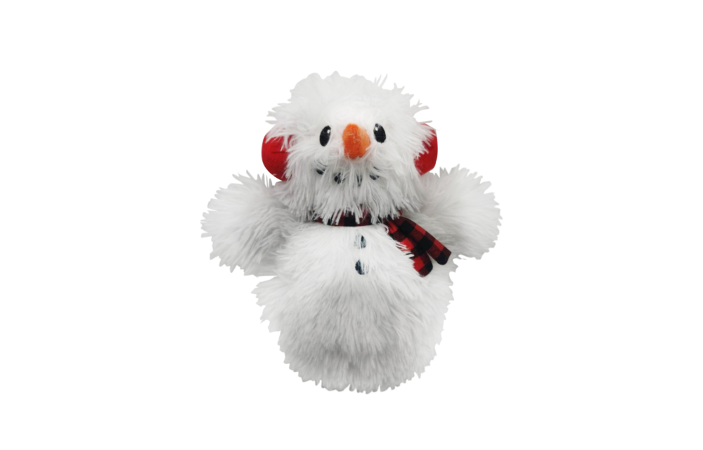 Tall Tails Fluffy Snowman 8in