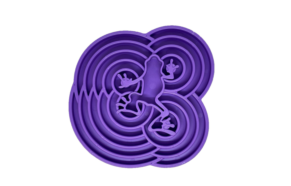 Soda Pup Water Frog Enrichment Tray Purple