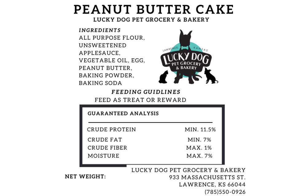 Lucky Dog Pupcake Blue