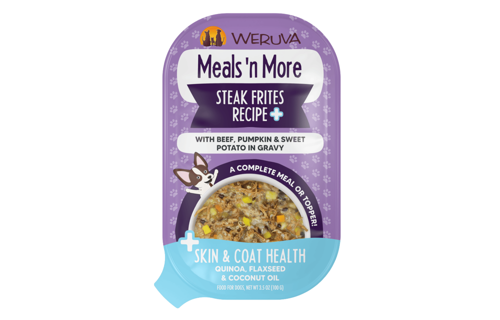 Weruva Meals n More Steak Frites 3oz